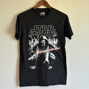 Kylo Ren Star Wars Black Tee Shirt Adult Small